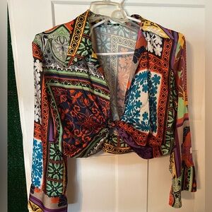 Zara 2 piece skirt set